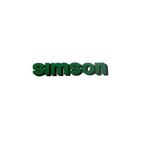 Klebefolie Simson-Tank, grün