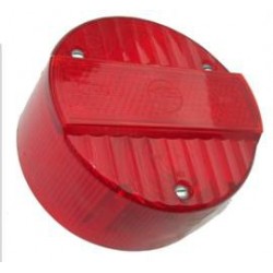 Rücklichtkappe für Bremsschlussleuchte BSL ohne Kennzeichenbeleuchtung), ø 120mm - rot - 3 Schrauben