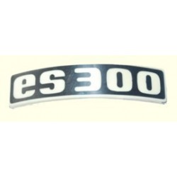 ES 300 Typabzeichen Plakette