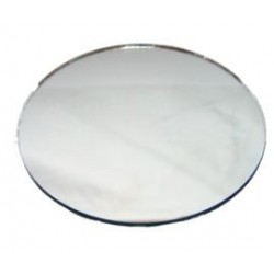 Spiegelglas rund, 122 mm