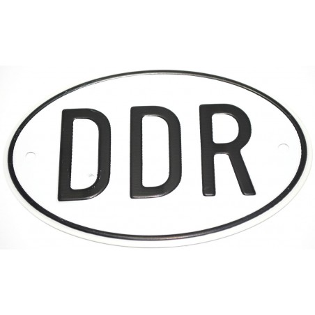 DDR Länderkennzeichen klein