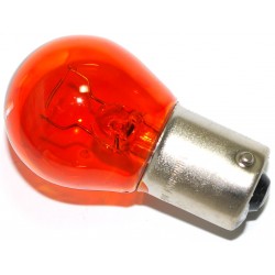 Kugellampe 12V 21W BA15s (orange)