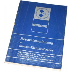 Reparaturanleitung für Simson Kleinkrafträder S50, KR51, SR4