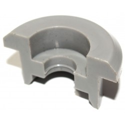 Stützringhälfte klein - grauer Kunststoff - Halbschale für Stoßdämpfer - Mokick/Roller