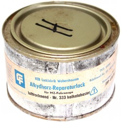 Lackfarbe VEB Lackfabrik Waltershausen Nr. 333 Kalkalabaster