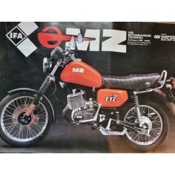 Plakat VEB Motorradwerk Zschkopau MZ ETZ 150, 57 x 81cm