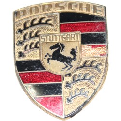 Porsche-Emblem Metall