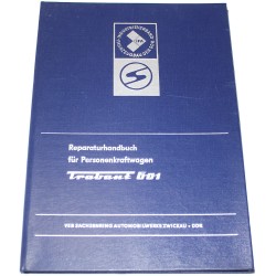 Reparaturhandbuch / Reparaturanleitung für Personenkraftwagen Trabant 601
