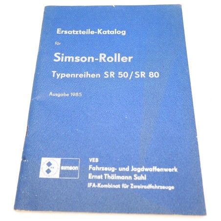 Ersatzteil-Katalog für Simson-Roller SR50/SR80