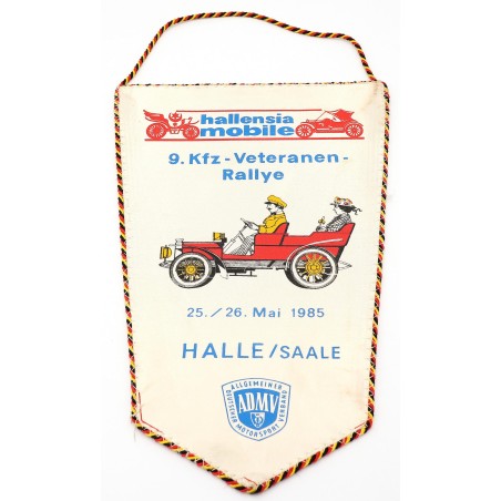 Wimpel ADMV Hallensia Mobile, Veteranen- Rallye 1985