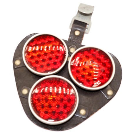 NVA Reflektor rot für Marschsicherung